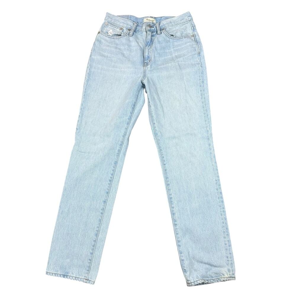 Madewell High Rise Classic Straight Light Blue Women's Jeans Size 29 - Picture 1 of 6